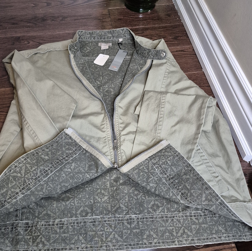 PhB nyc Men's  Double Zipper Jacket